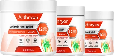 Arthryon Arthritis Heat Relief Cream three-jar pack